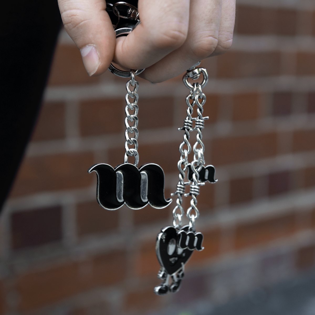 Muted Keyring